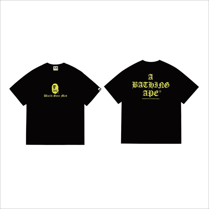 BAPE Ape Head Short Sleeve T-Shirt Style 250