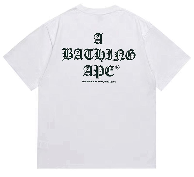 BAPE Ape Head Short Sleeve T-Shirt Style 250