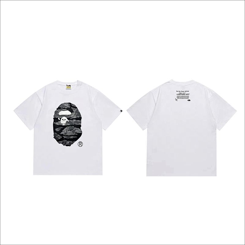 BAPE Ape Head Short Sleeve T-Shirt Style 253