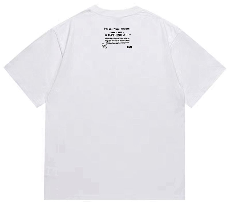 BAPE Ape Head Short Sleeve T-Shirt Style 253