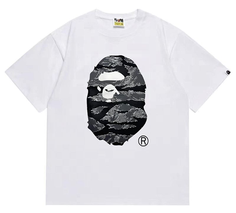 BAPE Ape Head Short Sleeve T-Shirt Style 253
