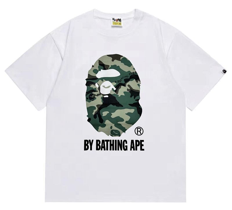 BAPE Ape Head Short Sleeve T-Shirt Style 254