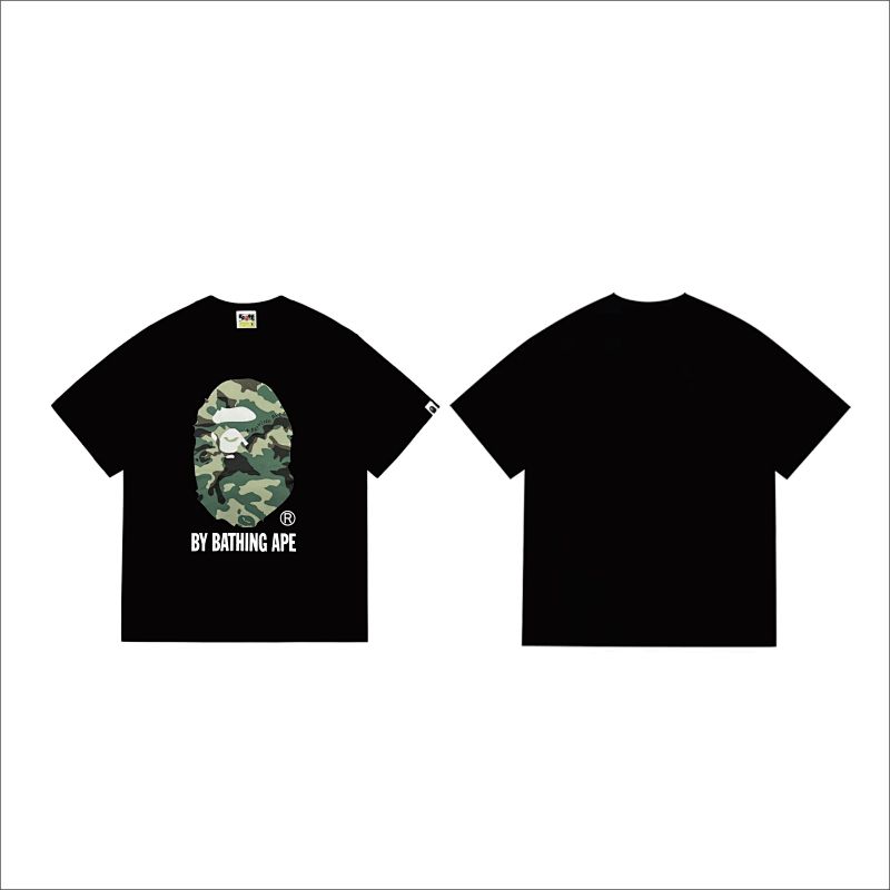 BAPE Ape Head Short Sleeve T-Shirt Style 254