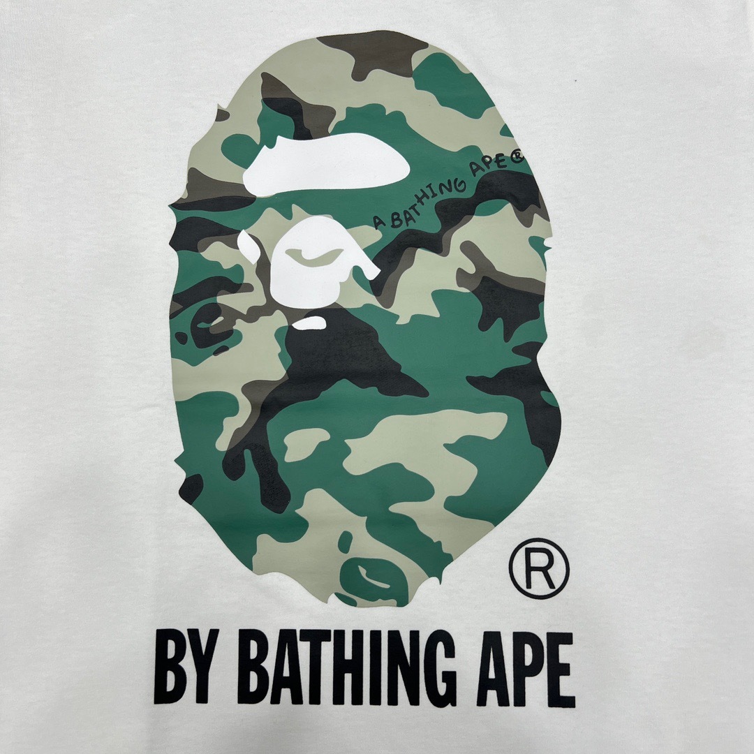 BAPE Ape Head Short Sleeve T-Shirt Style 254