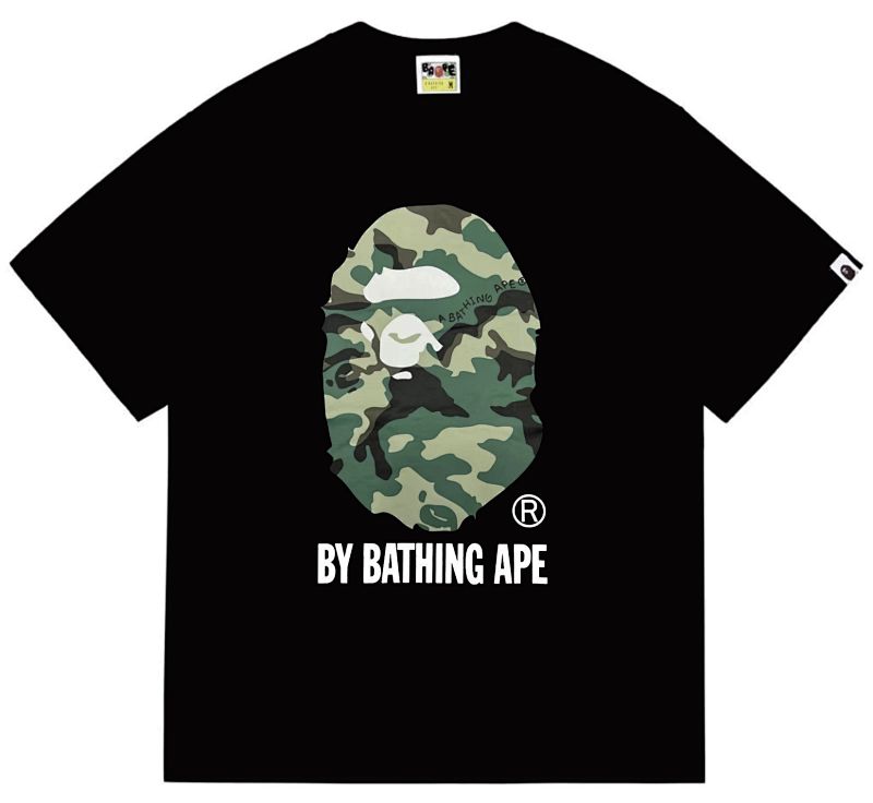 BAPE Ape Head Short Sleeve T-Shirt Style 254