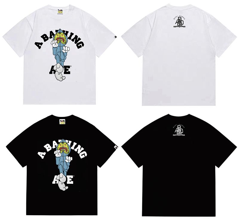 BAPE Ape Head Short Sleeve T-Shirt Style 256