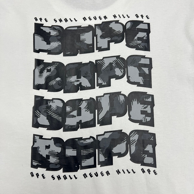 BAPE Ape Head Short Sleeve T-Shirt Style 258