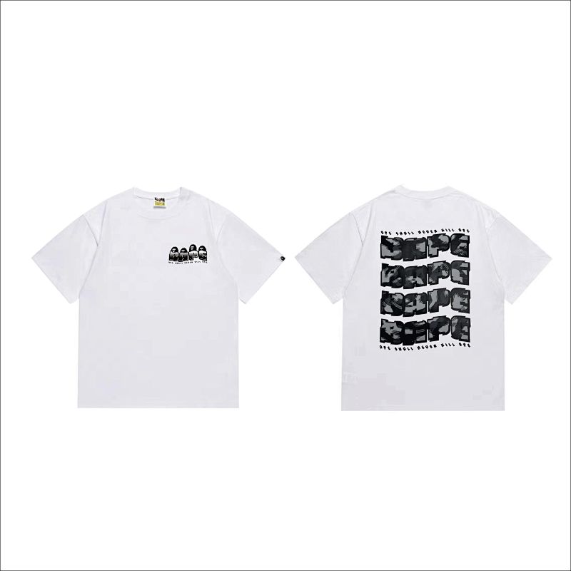 BAPE Ape Head Short Sleeve T-Shirt Style 258