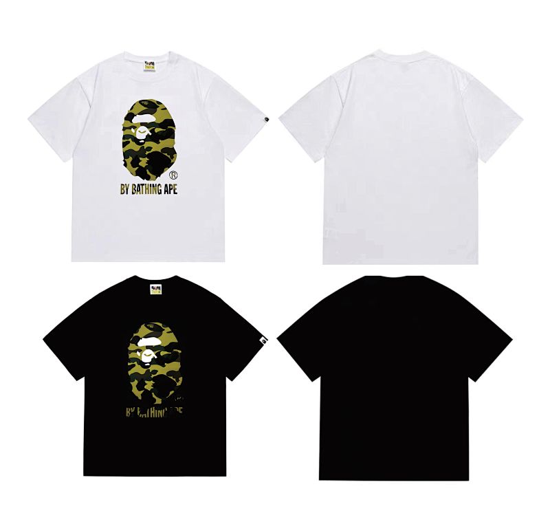 BAPE Ape Head Short Sleeve T-Shirt Style 260