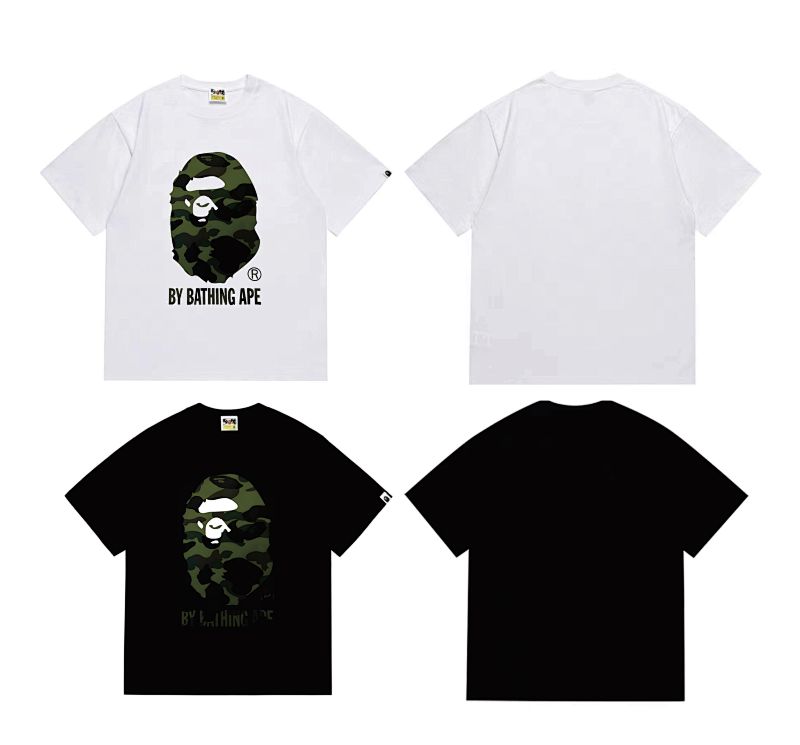 BAPE Ape Head Short Sleeve T-Shirt Style 260