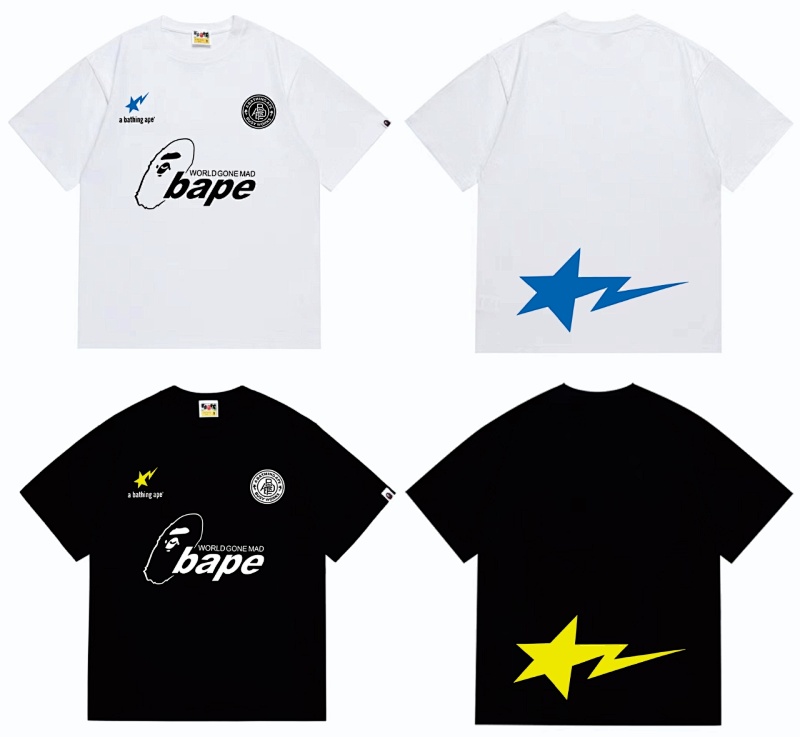 BAPE Ape Head Short Sleeve T-Shirt Style 263