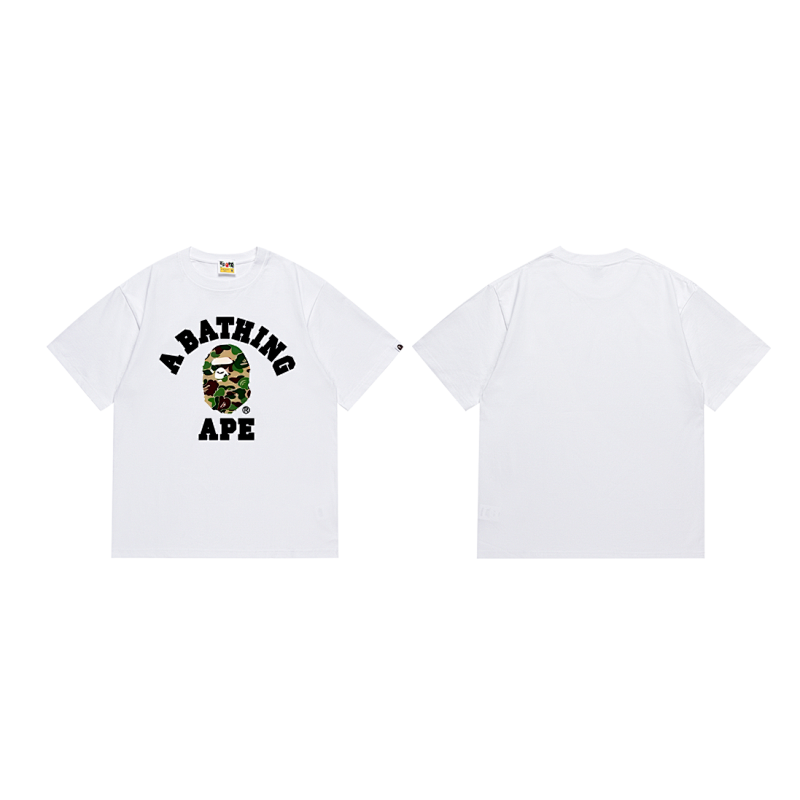 BAPE Ape Head Short Sleeve T-Shirt Style 266