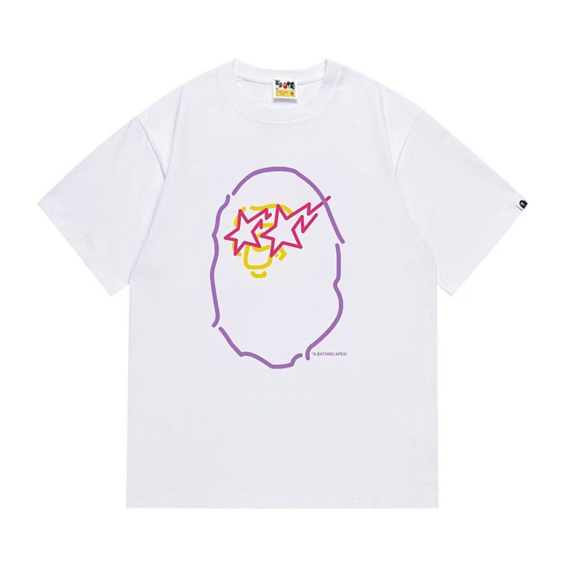 BAPE Ape Head Short Sleeve T-Shirt Style 274
