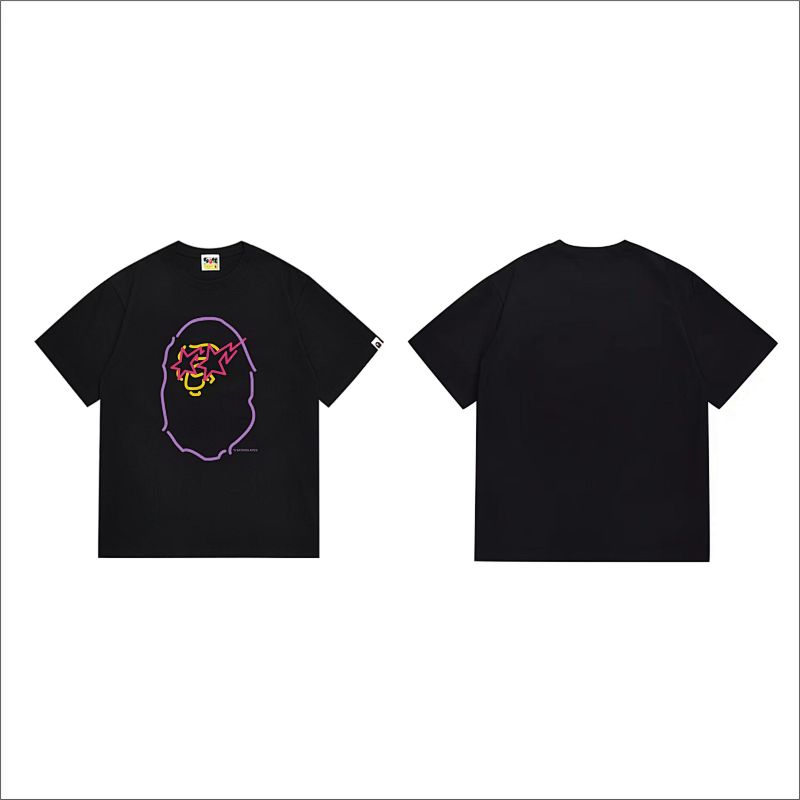 BAPE Ape Head Short Sleeve T-Shirt Style 274