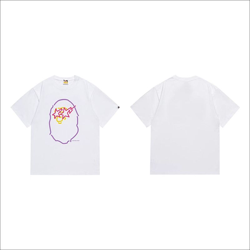 BAPE Ape Head Short Sleeve T-Shirt Style 274