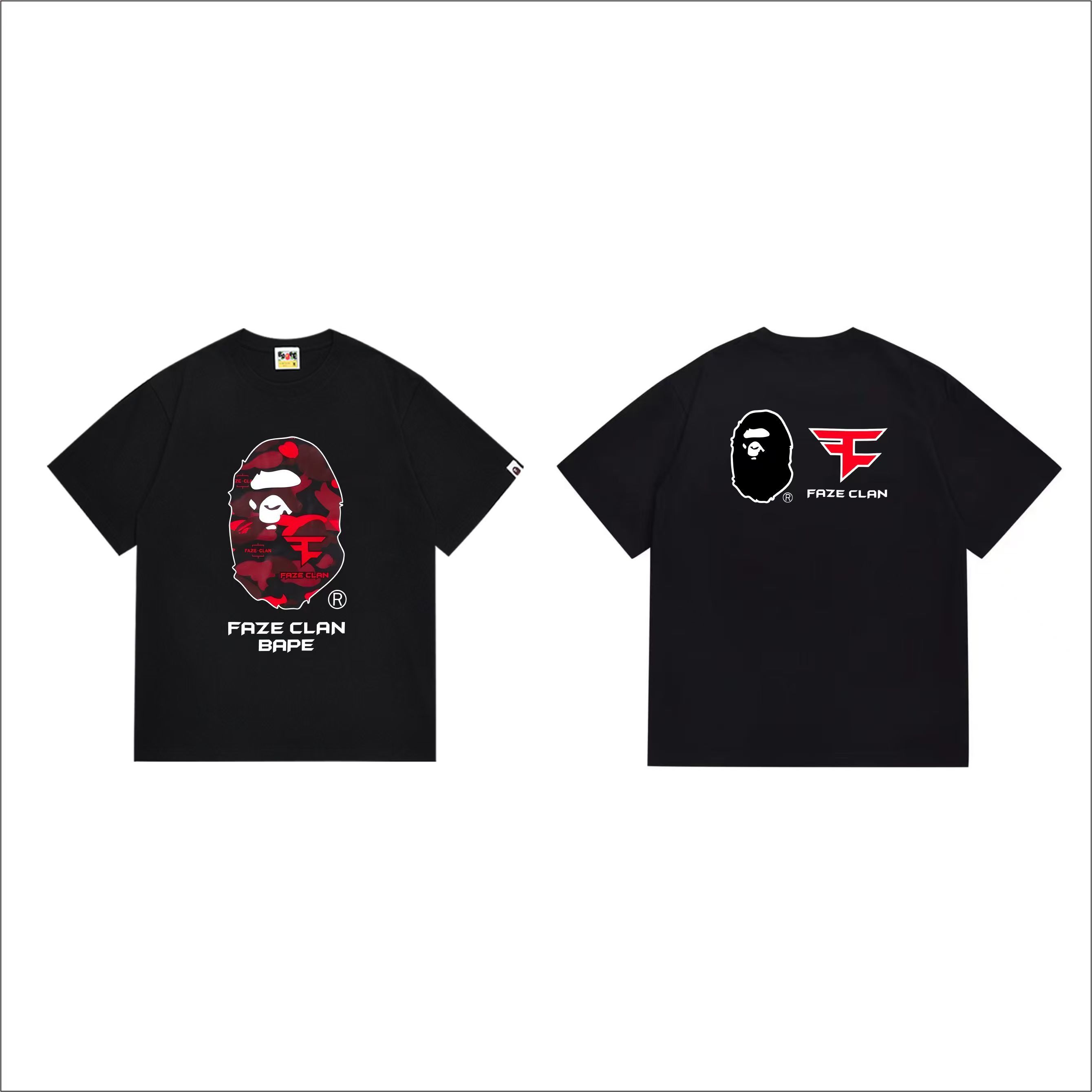 BAPE Ape Head Short Sleeve T-Shirt Style 275