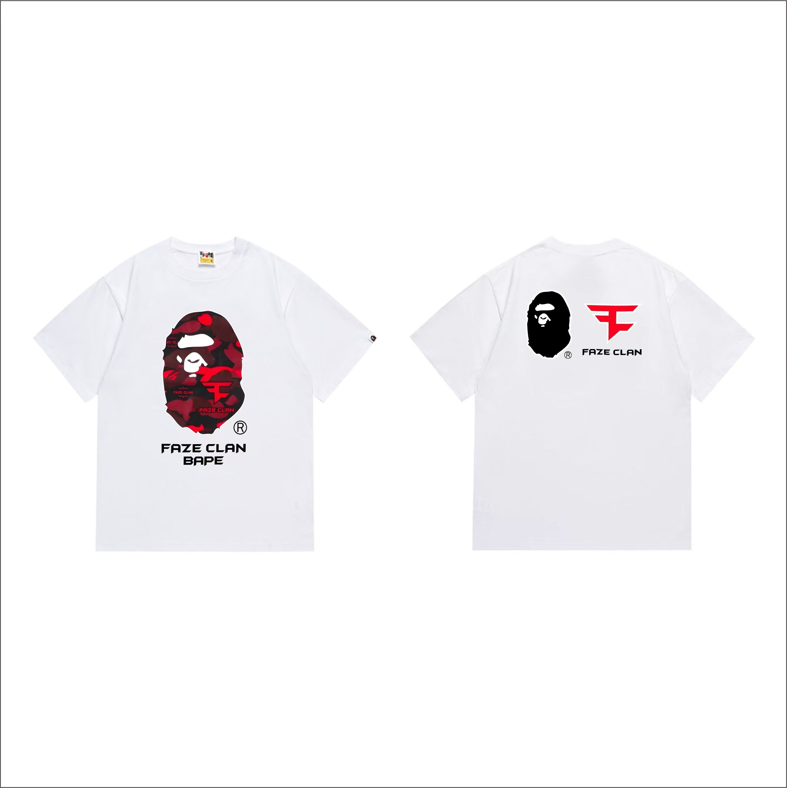 BAPE Ape Head Short Sleeve T-Shirt Style 275
