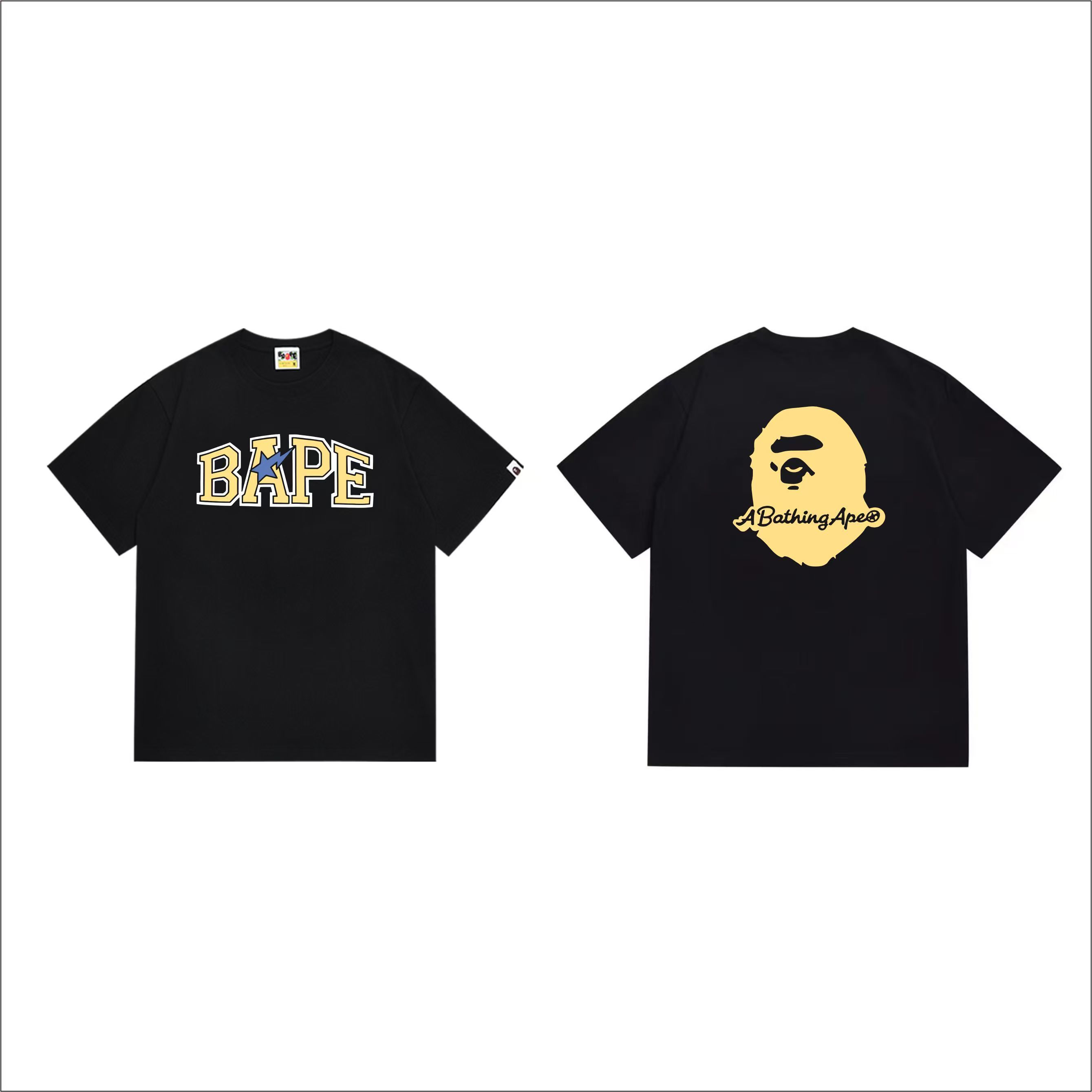 BAPE Ape Head Short Sleeve T-Shirt Style 279