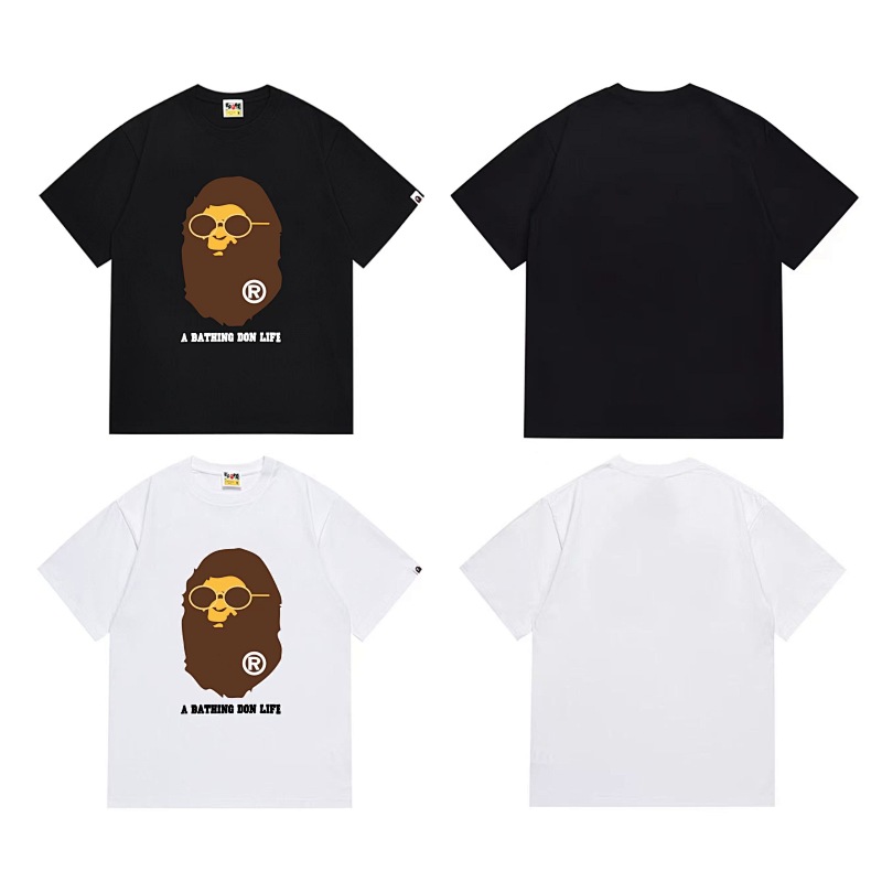 BAPE Ape Head Short Sleeve T-Shirt Style 281