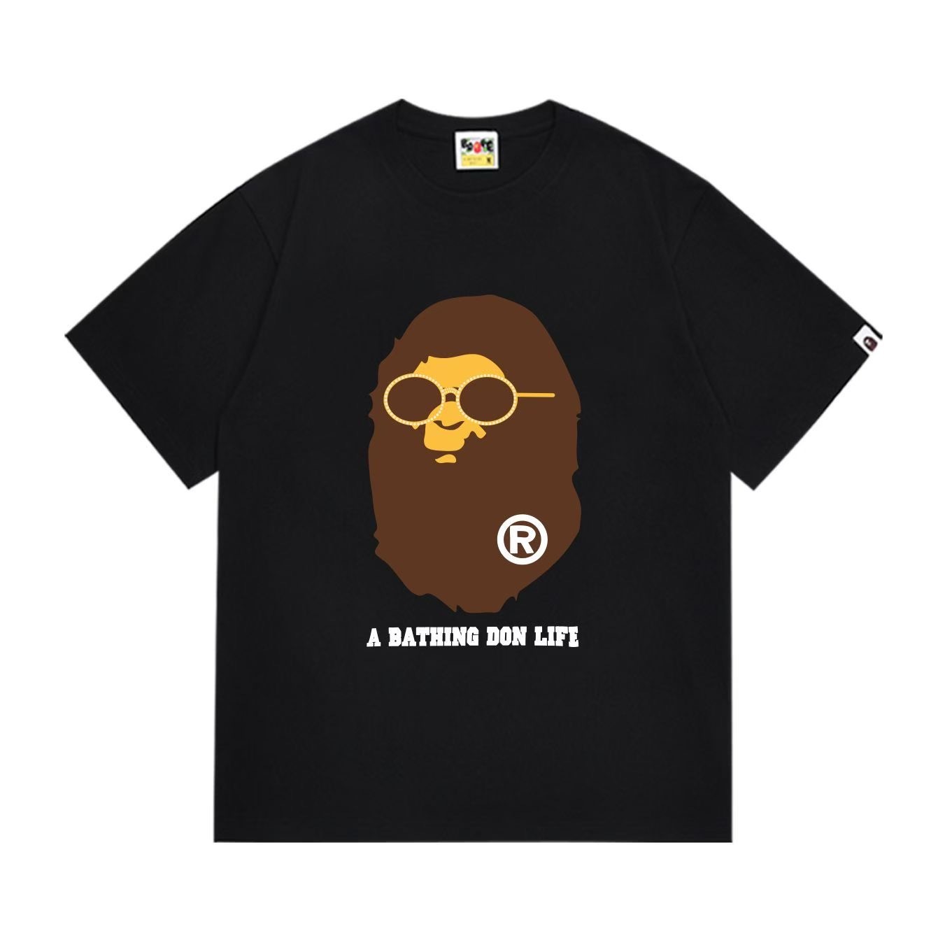 BAPE Ape Head Short Sleeve T-Shirt Style 281