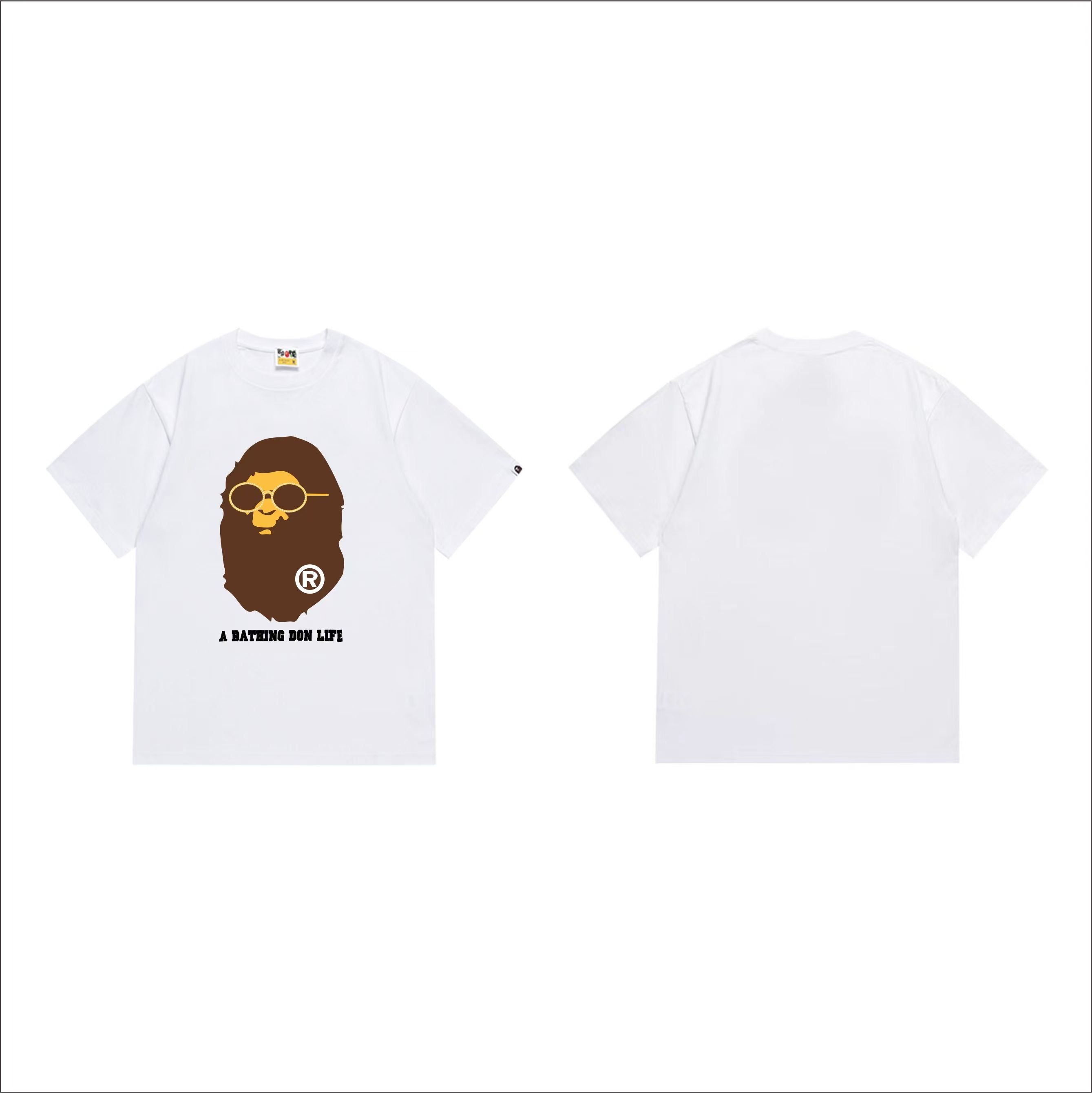 BAPE Ape Head Short Sleeve T-Shirt Style 281