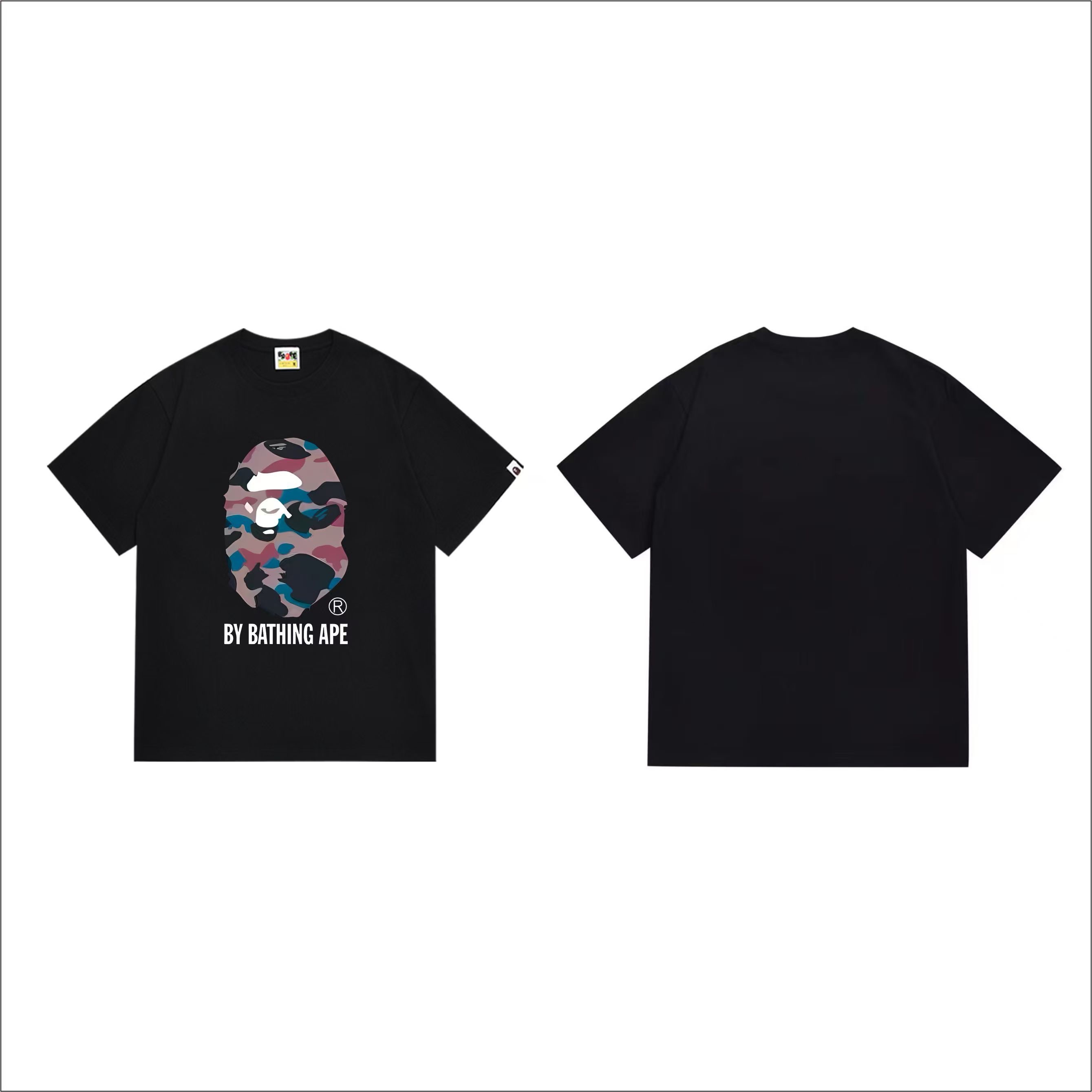 BAPE Ape Head Short Sleeve T-Shirt Style 283