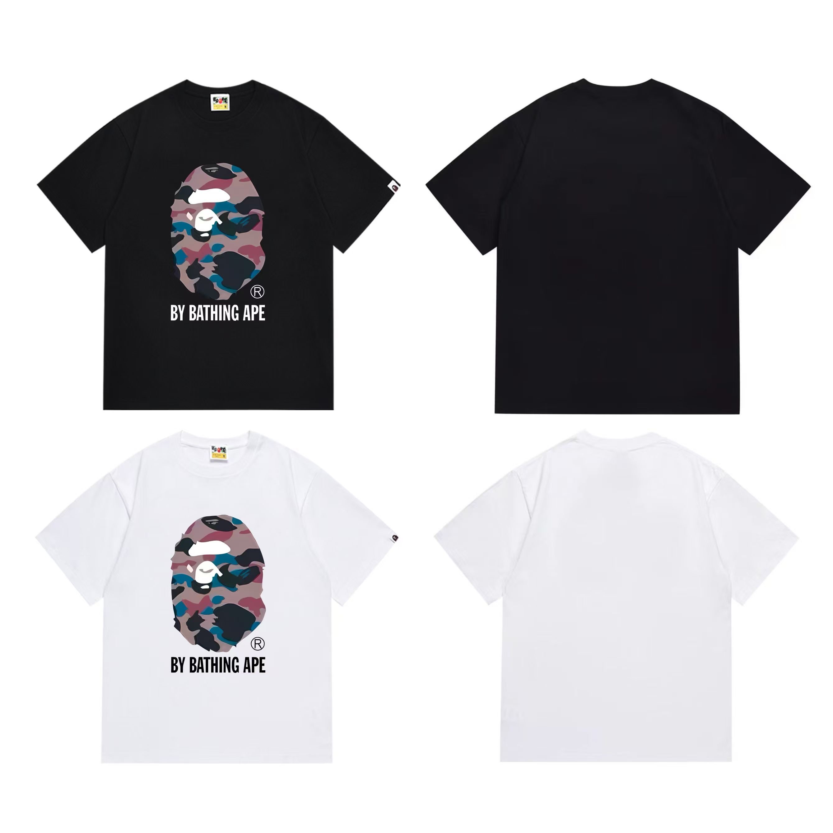 BAPE Ape Head Short Sleeve T-Shirt Style 283