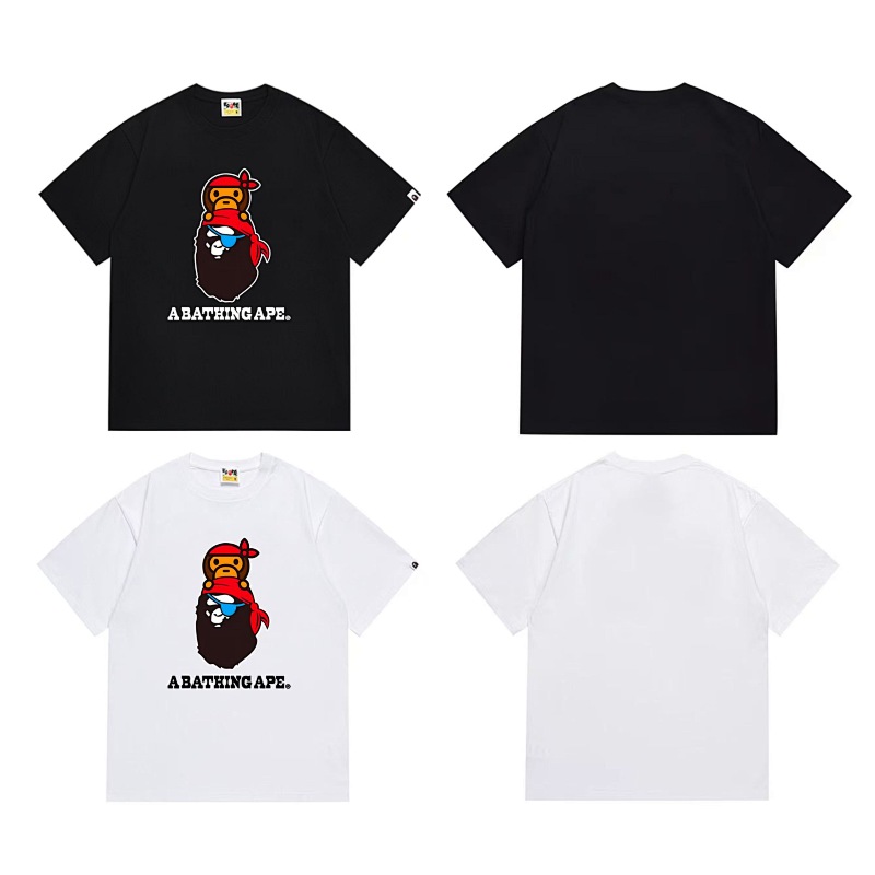 BAPE Ape Head Short Sleeve T-Shirt Style 284