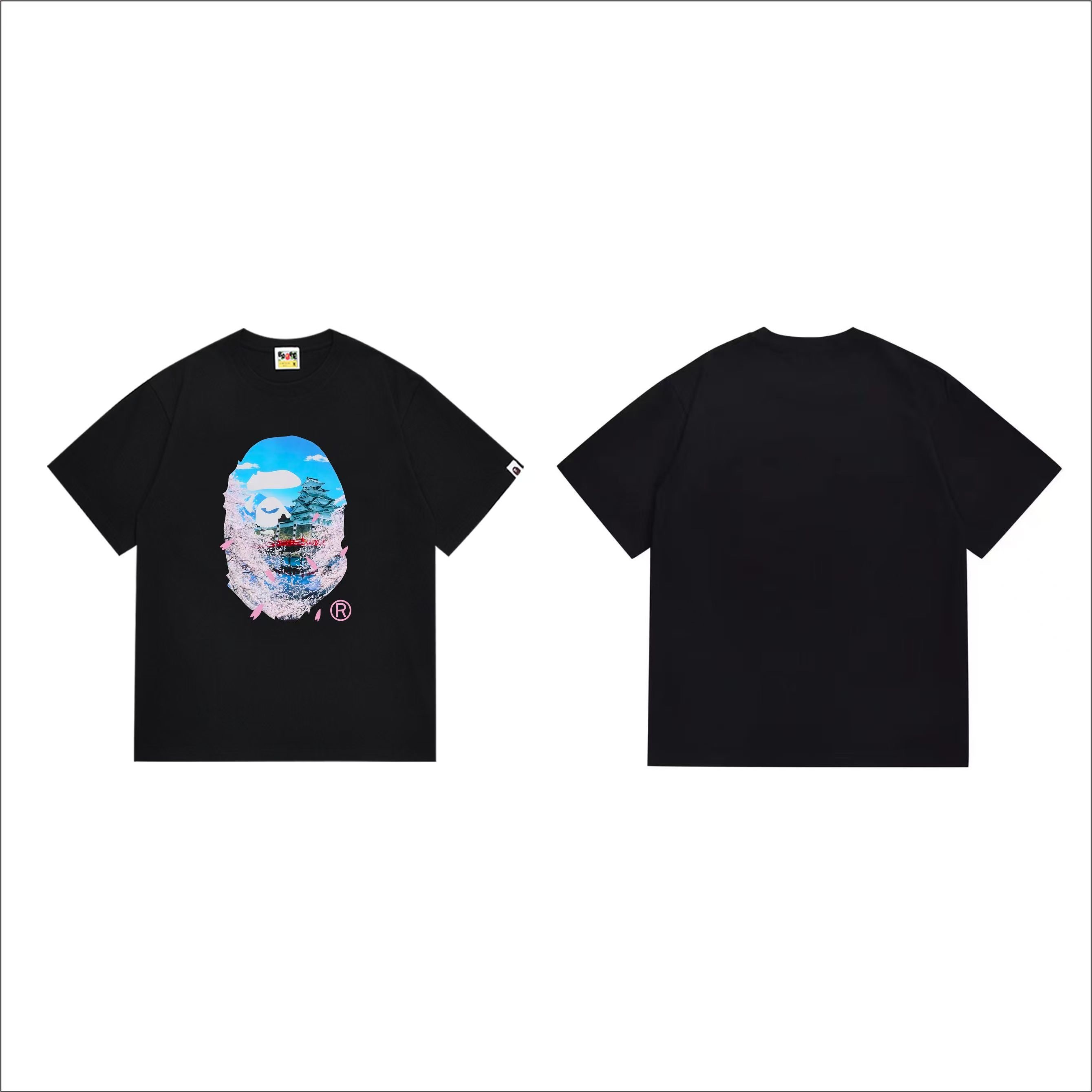 BAPE Ape Head Short Sleeve T-Shirt Style 285