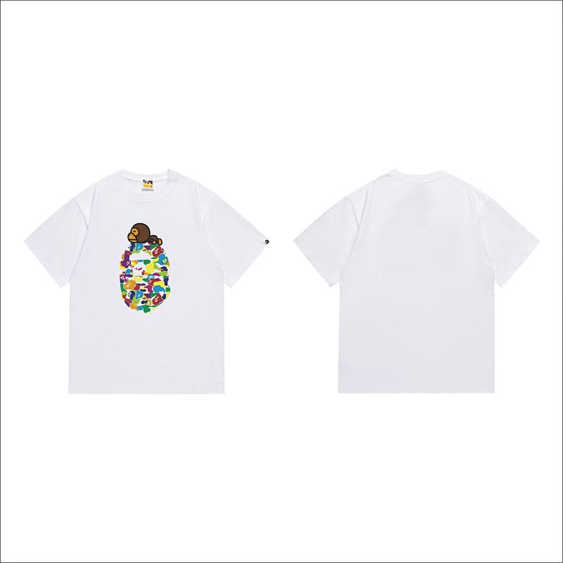 BAPE Ape Head Short Sleeve T-Shirt Style 296