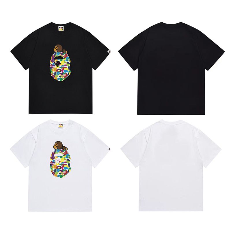 BAPE Ape Head Short Sleeve T-Shirt Style 296