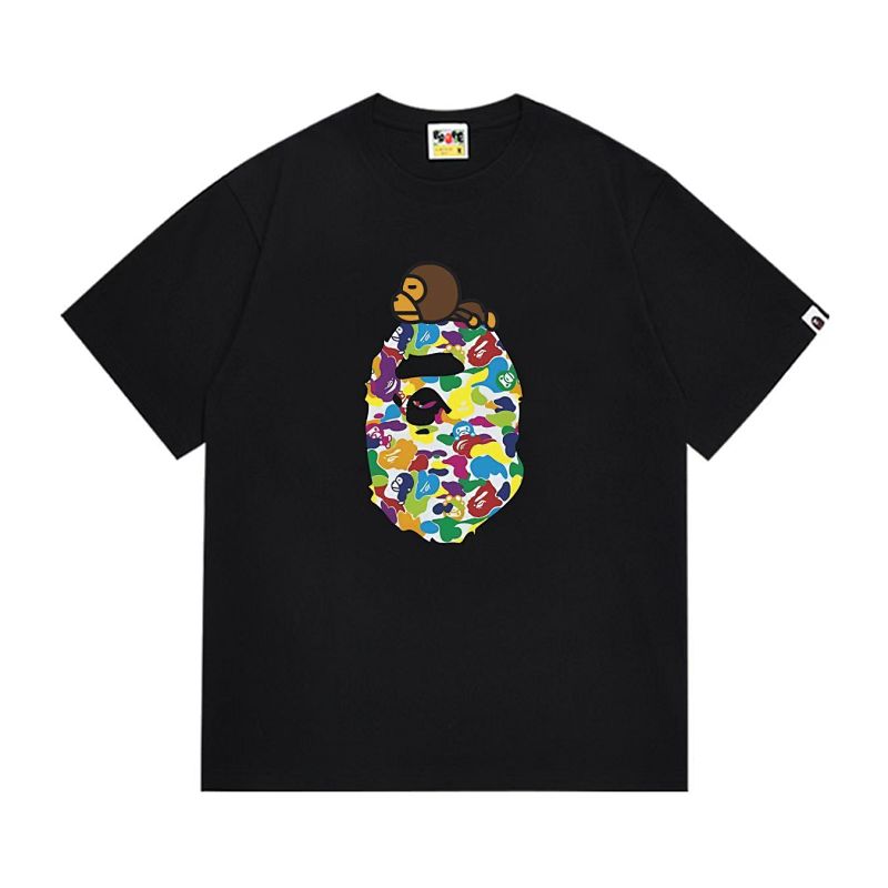 BAPE Ape Head Short Sleeve T-Shirt Style 296