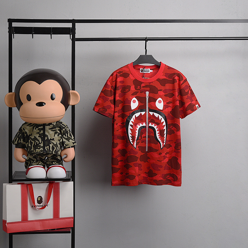 BAPE Ape Head Short Sleeve T-Shirt Style 5071