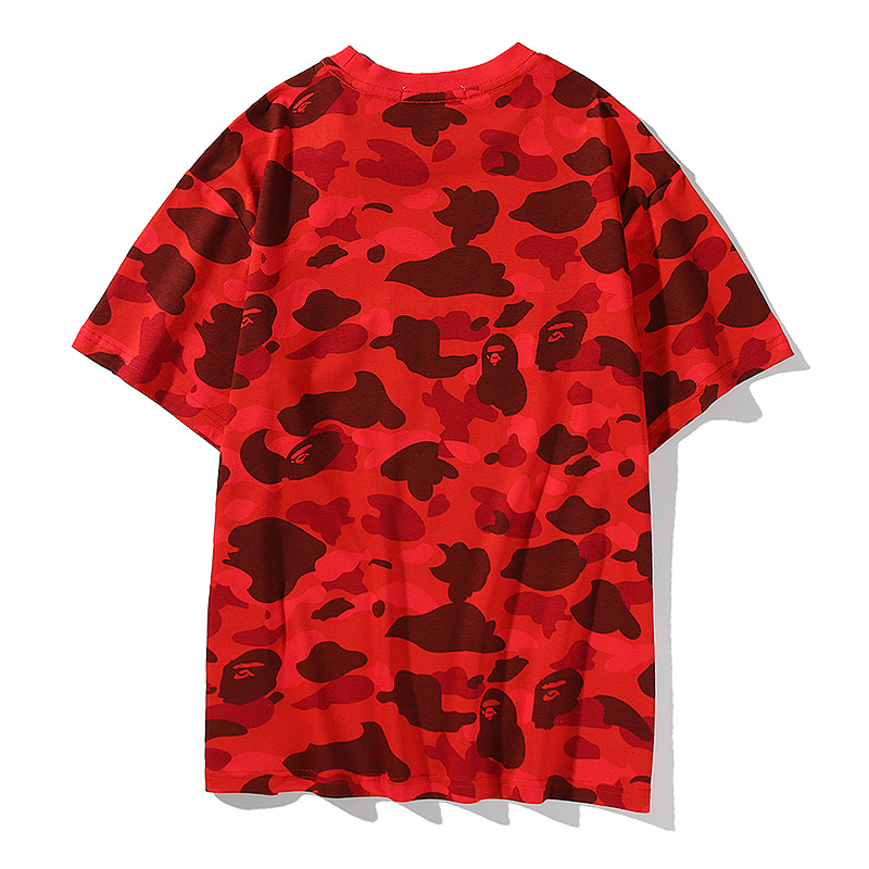 BAPE Ape Head Short Sleeve T-Shirt Style 5073