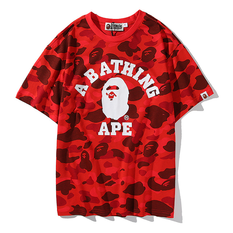 BAPE Ape Head Short Sleeve T-Shirt Style 5073