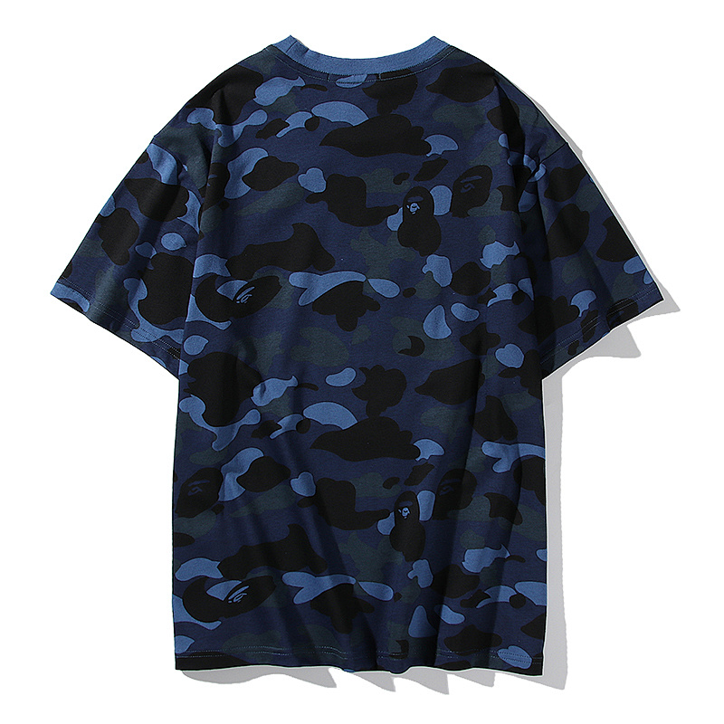 BAPE Ape Head Short Sleeve T-Shirt Style 5073