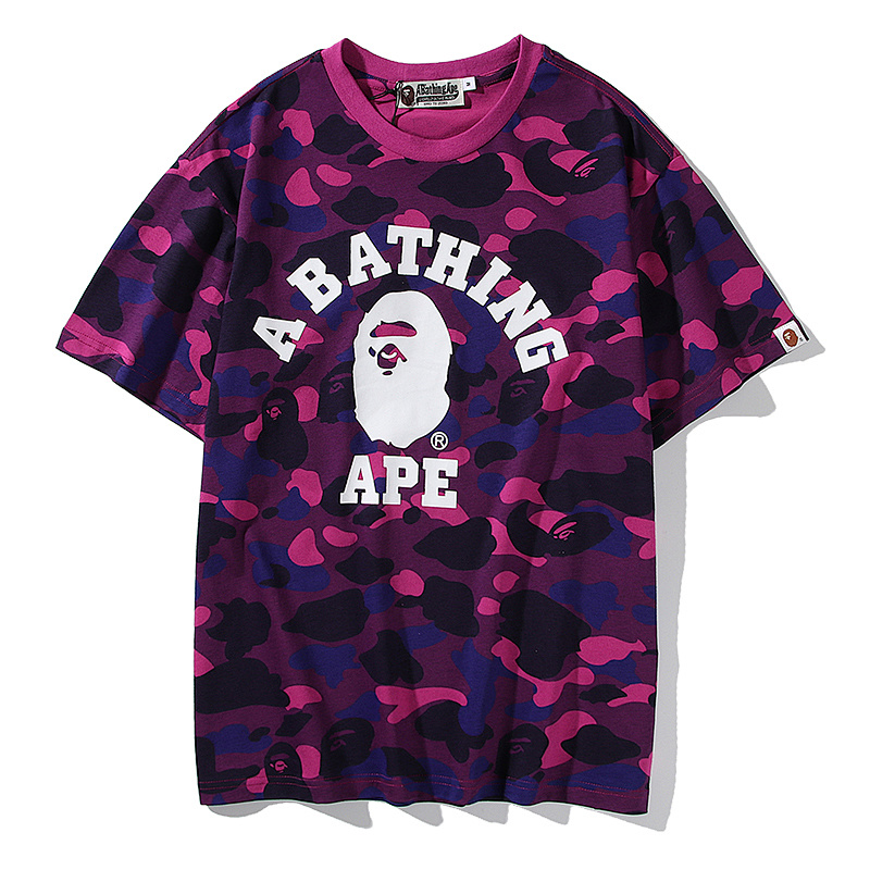 BAPE Ape Head Short Sleeve T-Shirt Style 5073