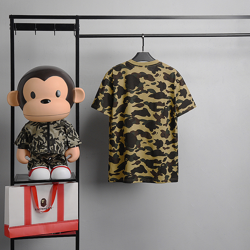 BAPE Ape Head Short Sleeve T-Shirt Style 5073