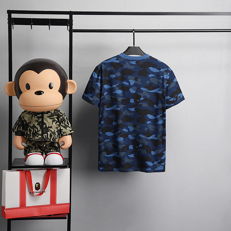 BAPE Ape Head Short Sleeve T-Shirt Style 5073