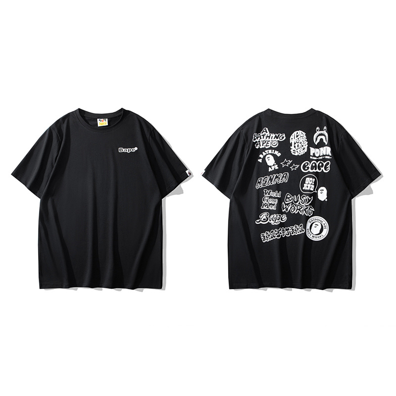 BAPE Ape Head Short Sleeve T-Shirt Style 5090