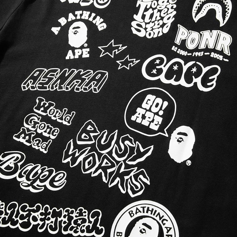 BAPE Ape Head Short Sleeve T-Shirt Style 5090