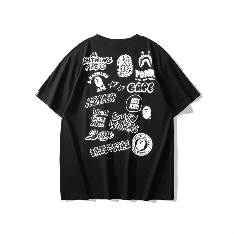BAPE Ape Head Short Sleeve T-Shirt Style 5090