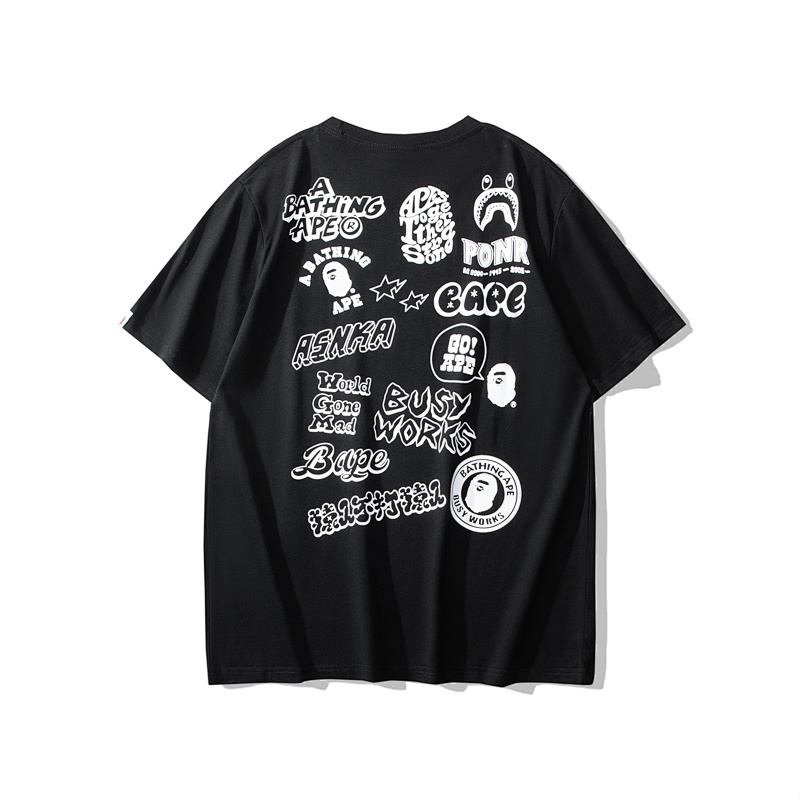 BAPE Ape Head Short Sleeve T-Shirt Style 5090
