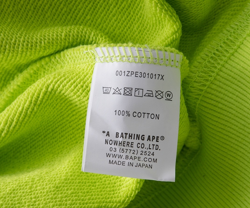 BAPE Ape Head Short Sleeve T-Shirt Style 6176