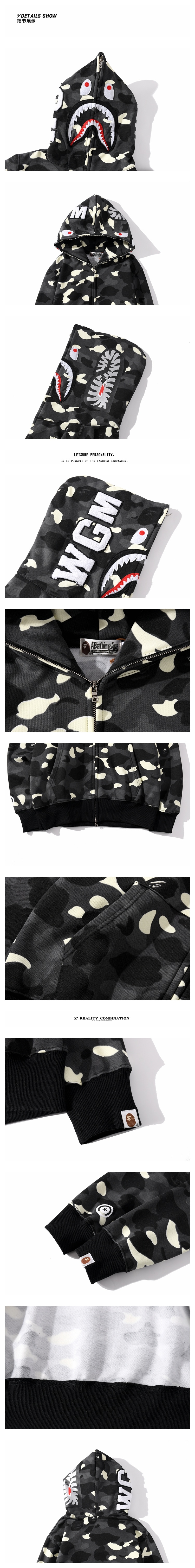 BAPE Ape Head Short Sleeve T-Shirt Style 6653