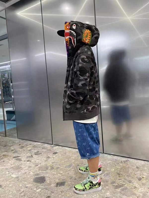 BAPE Ape Head Short Sleeve T-Shirt Style 6776