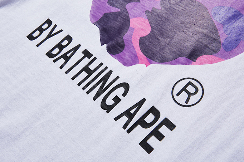 BAPE Ape Head Short Sleeve T-Shirt Style 711