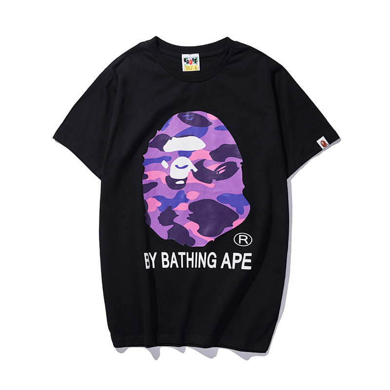 BAPE Ape Head Short Sleeve T-Shirt Style 711