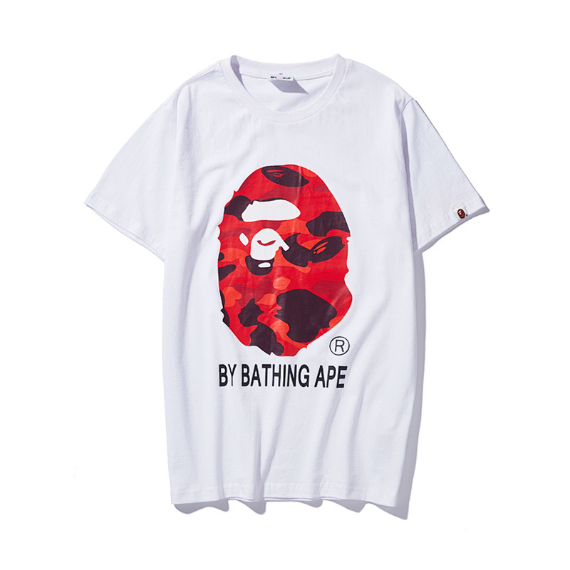 BAPE Ape Head Short Sleeve T-Shirt Style 711