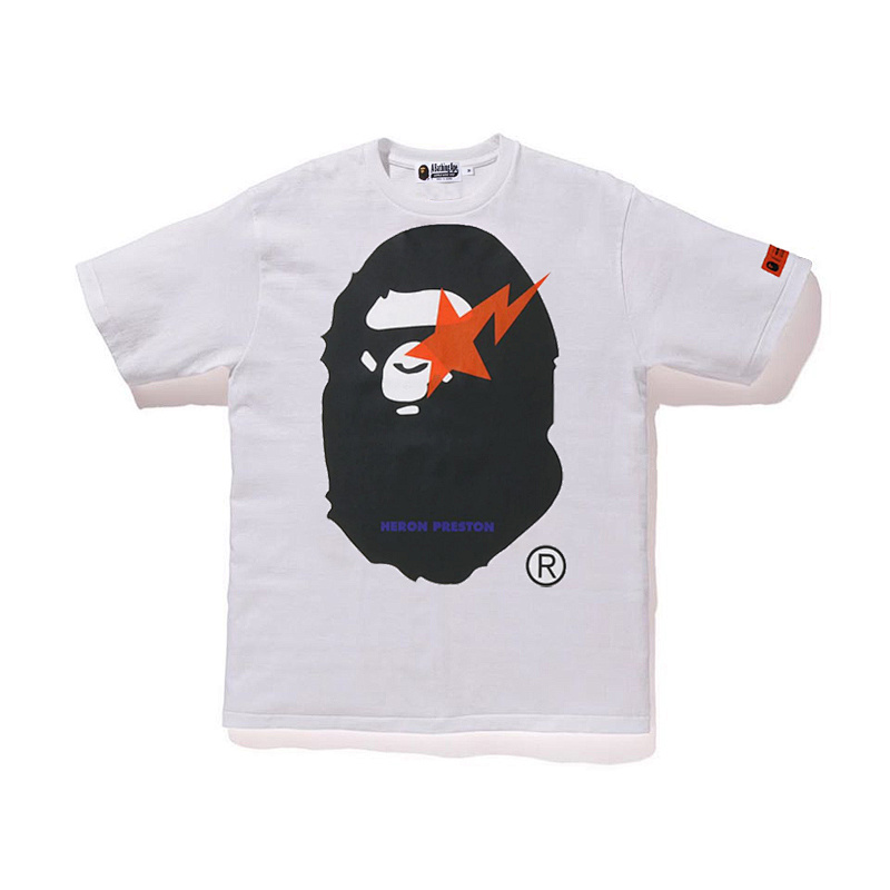 BAPE Ape Head Short Sleeve T-Shirt Style 718